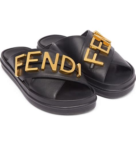 fendi sandals platform|fendi birkenstock style sandals.